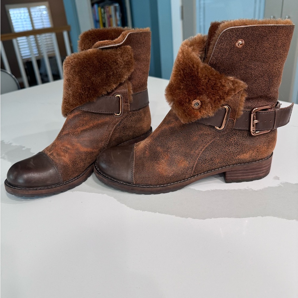 Matt Bernson brown suede Tundra ankle boots - Picture 9 of 9